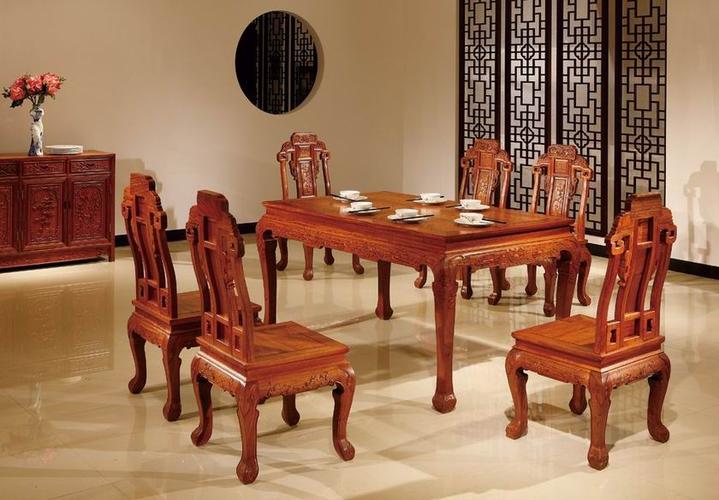 江苏南通红木家具专卖店红木餐桌红木圆桌古典红木餐桌红木餐桌.